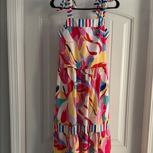 Colorful Striped summer Dress